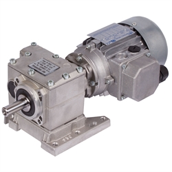 Stirnradgetriebemotor HR/I 0,12kW 230/400V 50Hz Bauform B3 IE2 n2=22,6 /min Md2=53 Nm (Betriebsanleitung im Internet unter www.maedler.de im Bereich Downloads), Produktphoto