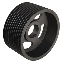 Keilriemenscheiben für Taper-Spannbuchsen, Profil B, SPB und XPB (17), 10-rillig, Produktphoto