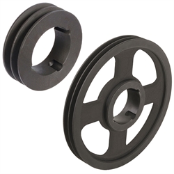 Keilriemenscheiben für Taper-Spannbuchsen, Profil Z, SPZ und XPZ (10), 2-rillig, Produktphoto