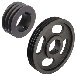 Keilriemenscheiben für Taper-Spannbuchsen, Profil Z, SPZ und XPZ (10), 3-rillig, Produktphoto