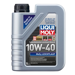 LIQUI MOLY MoS2 Leichtlauf 10W-40 1l 1091 Verpackungseinheit = 6 Stück (Das aktuelle Sicherheitsdatenblatt finden Sie im Internet unter www.maedler.de in der Produktkategorie), Produktphoto