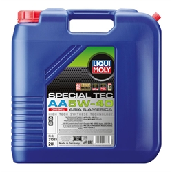 LIQUI MOLY Special Tec AA 5W-40 Diesel 20l 21333 (Das aktuelle Sicherheitsdatenblatt finden Sie im Internet unter www.maedler.de in der Produktkategorie), Produktphoto