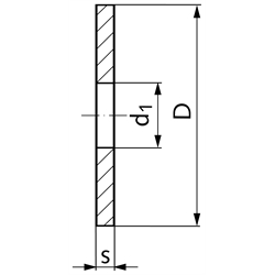 Reibbelag für Rutschnabe FA Baugröße 8 170x285x5mm, Technische Zeichnung